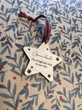 Load image into Gallery viewer, Mum Memorial Bauble, Mother Decorations, Brightest Star Bauble, Memorial Christmas Ornament, Loved One Passed Away, Mummy Memorial, Mum Xmas