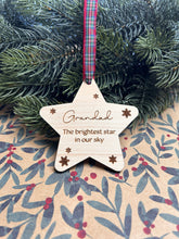 Load image into Gallery viewer, Mum Memorial Bauble, Mother Decorations, Brightest Star Bauble, Memorial Christmas Ornament, Loved One Passed Away, Mummy Memorial, Mum Xmas