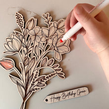 Load image into Gallery viewer, Mummy Birthday Gift, Gift from the Kids, Thoughtful Gift for Mum, Nan Gifts, Gift for Her, Grandma Flowers, DIY Gift, Nanna Birthday