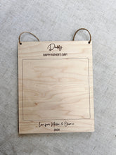 Load image into Gallery viewer, Daddy Father's Day Gift, Personalised Gift for Dad, Drawing Gifts, Father's Day 2024, Keepsake Gifts, Gift from Kids to Dad