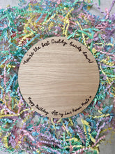 Load image into Gallery viewer, Birthday Gift for Dad, Daddy Birthday, Personalised Gift, Hand Print Keepsake, Present from Kids to Dad, DIY Gifts for Dad, Baby Handprint