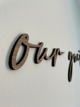 Load image into Gallery viewer, Guest Bedroom Sign, Be Our Guest, Above Bed Wall Decor, Sweet Dreams, Air BNB, Bedroom Wall Art, Bedroom Decor, Bedroom Accessories Wooden