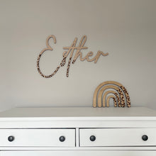 Load image into Gallery viewer, Jungle Nursery Decor Safari, Leopard Print Decor, Bedroom Accessories, Leopard Print Baby Shower, Baby Girl Nursery Decor for Wall