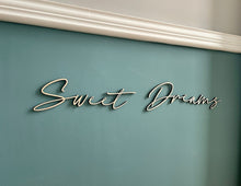 Load image into Gallery viewer, Above Bed Wall Decor, Sleep Tight, Night Night, Bedroom Wall Art, Sweet Dreams, Bedroom Decor, Wooden Words, Bedroom Accessories