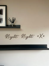 Load image into Gallery viewer, Above Bed Wall Decor, Night Night, Bedroom Wall Art, Wooden Signs, Bedroom Decor, Sweet Dreams, Wooden Words, Bedroom Accessories