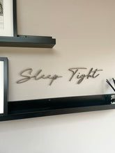 Load image into Gallery viewer, Above Bed Wall Decor, Sleep Tight, Night Night, Bedroom Wall Art, Sweet Dreams, Bedroom Decor, Wooden Words, Bedroom Accessories