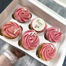 Load image into Gallery viewer, Wooden Cupcake Topper, Cake Disc Charm, Personalised Cake Topper, Cake Topper For Birthday, 30th Birthday Decoration, Cake Decorations