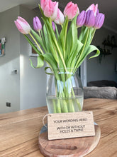 Load image into Gallery viewer, Small Personalised Sign Wooden, Custom Wood Sign, Wooden Plaque Custom, Hanging Door Sign, Personalised Room Sign, Air bnb Signs