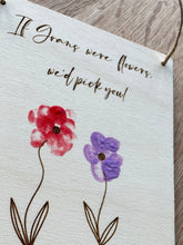 Load image into Gallery viewer, If Mums Were Flowers, Mother's Day Gift, Gift for Mummy, Gift for Gran, Mothers Day Gift for Nanny, Fingerpaint Gift, DIY Mothers Day