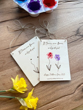 Load image into Gallery viewer, If Mums Were Flowers, Mother's Day Gift, Gift for Mummy, Gift for Gran, Mothers Day Gift for Nanny, Fingerpaint Gift, DIY Mothers Day