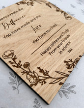 Load image into Gallery viewer, Teacher Retirement Gifts for Women, Teacher Retirement Plaque, Gift for Retiring Teacher, Personalised Retirement Plaque, Leaving Present