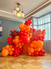 Load image into Gallery viewer, Fifty Sign, Balloon Backdrop,  Balloon Arch Sign, Event Decoration backdrop, Thirty Birthday Sign, Personalised Wooden Party Sign