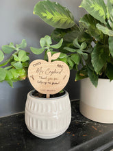 Load image into Gallery viewer, Thank You For Helping Me Grow, Present for Teaching Assistant, Plant Pot Teacher Decoration, Thank You Teacher Gift, Appreciation Gift