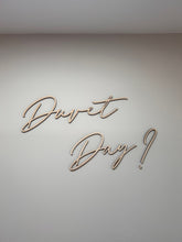 Load image into Gallery viewer, Bedroom Wall Art, Duvet Day, Bedroom Decor, Wall Decor, Above Bed, Over the Bed Sign, Wooden Words Large, Custom Wood Sign, Sweet Dreams