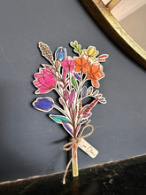Load image into Gallery viewer, DIY Gift, Gift from Children, Wooden Flower Bouquet, Gift for Mum, Grandma, Gran, Nanny, Colour Me In
