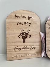 Load image into Gallery viewer, Child's Drawing Keepsake -  Oak
