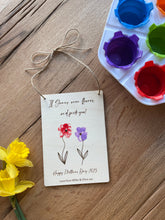 Load image into Gallery viewer, If Mums Were Flowers, Mother&#39;s Day Gift, Gift for Mummy, Gift for Gran, Mothers Day Gift for Nanny, Fingerpaint Gift, DIY Mothers Day
