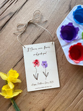 Load image into Gallery viewer, If Mums Were Flowers, Mother&#39;s Day Gift, Gift for Mummy, Gift for Gran, Mothers Day Gift for Nanny, Fingerpaint Gift, DIY Mothers Day
